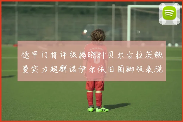 德甲门将评级揭晓科贝尔古拉茨鲍曼实力超群诺伊尔依旧国脚级表现引关注